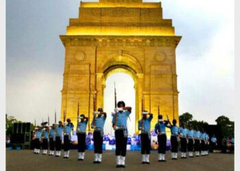 75th R-Day: Vijay Chowk to be reverberated with Indian tunes at Beating Retreat 2024