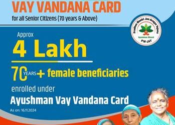 Ayushman Vay Vandana a Huge Draw Among Elders: 10 Lakh Enrollments in 3 Weeks