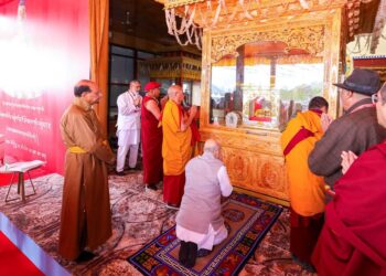 Buddha’s Sacred Relics Return to Ladakh After 75 Years, Amit Shah Calls It a ‘Historic Reunion’