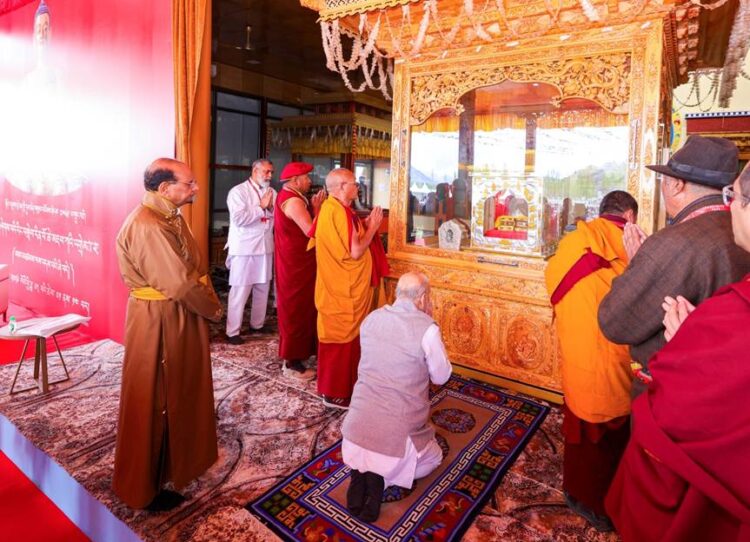 Buddha’s Sacred Relics Return to Ladakh After 75 Years, Amit Shah Calls It a ‘Historic Reunion’